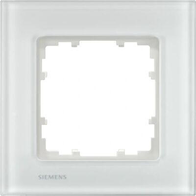 Plaque Murale Siemens - 5TG1201-1 - Verre, Blanc, 90x90mm - Capot d'Interrupteur - Publicité Plaque Murale Siemens - 5TG1201-1 - Verre, Blanc, 90x90mm - Capot d'Interrupteur - Publicité