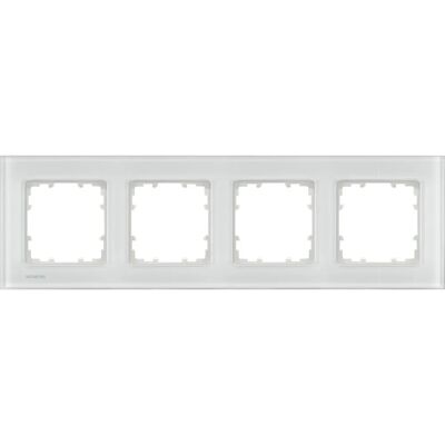Siemens Miro Grün Glas Rahmen 4-fach - Wandplate/Schalterabdeckung Siemens Miro Grün Glas Rahmen 4-fach - Wandplate/Schalterabdeckung
