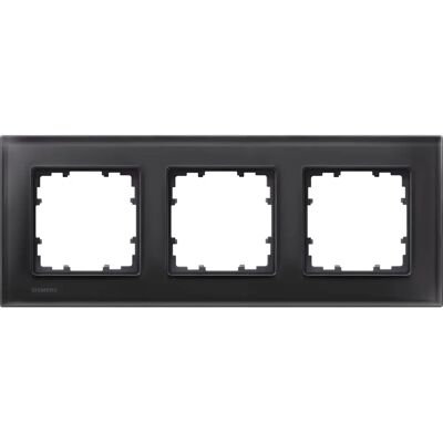 Siemens Grünes Glas 3-fach Rahmen - Schalterabdeckung Siemens Grünes Glas 3-fach Rahmen - Schalterabdeckung