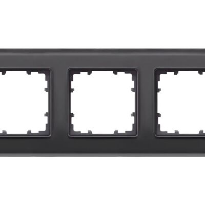 Siemens Wandplatte - 5TG1205-2 - Schwarzes Glas, 5-fach, IP20 Siemens Wandplatte - 5TG1205-2 - Schwarzes Glas, 5-fach, IP20