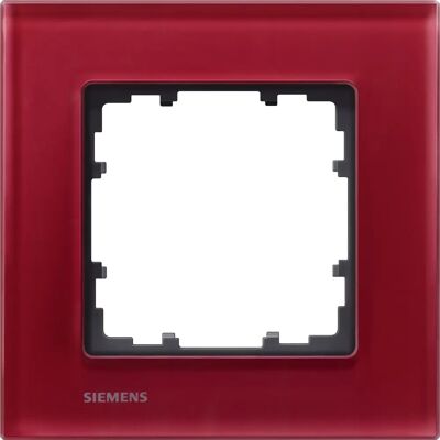 Siemens Wandplatte 5TG1201-3 - Schalterrahmen Glas Siemens Wandplatte 5TG1201-3 - Schalterrahmen Glas