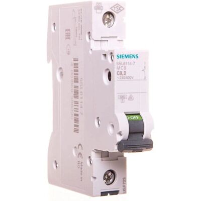 Siemens 5SL6114-7 Schutzschalter - Überlast- und Kurzschlussschutz Siemens 5SL6114-7 Schutzschalter - Überlast- und Kurzschlussschutz
