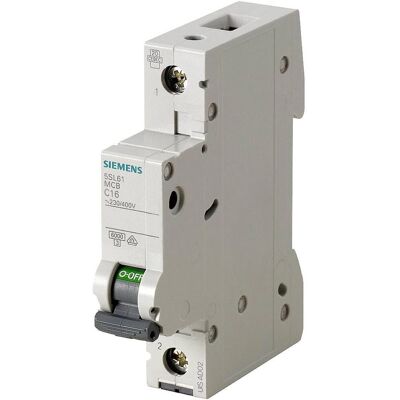 Siemens Circuit Breaker C 4A - Overload & Short Circuit Protection Siemens Circuit Breaker C 4A - Overload & Short Circuit Protection