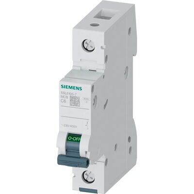 Siemens Leitungsschutzschalter UC C 6A - 1P 400V - Effektiver Kurzschluss- und Überlastschutz Siemens Leitungsschutzschalter UC C 6A - 1P 400V - Effektiver Kurzschluss- und Überlastschutz