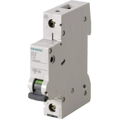 Siemens 5SL6113-7 Leitungsschutzschalter - 1-polig, 13A, Industrie-Serie Siemens 5SL6113-7 Leitungsschutzschalter - 1-polig, 13A, Industrie-Serie
