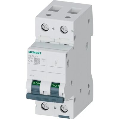 Disjoncteur Siemens SIEM 5SL6216-7 - 400V 16A 2 pôles C - Publicité Disjoncteur Siemens SIEM 5SL6216-7 - 400V 16A 2 pôles C - Publicité