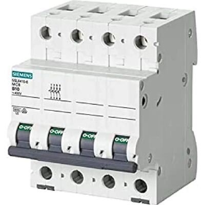 Siemens 5SL6425-6 Disjoncteur - 400V 6kA 4p.B 25A - Publicité Siemens 5SL6425-6 Disjoncteur - 400V 6kA 4p.B 25A - Publicité