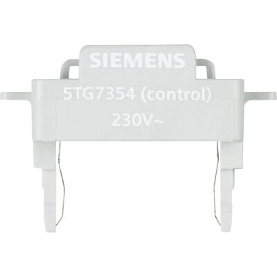 Interruptor eléctrico blanco Siemens 5TG7354 - Botón LED y Delta Interruptor eléctrico blanco Siemens 5TG7354 - Botón LED y Delta