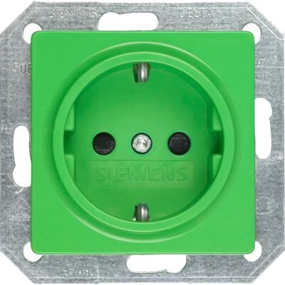 Siemens 5UB1520 Grüner Kinder-geschützter Steckdose - Steckdose Siemens 5UB1520 Grüner Kinder-geschützter Steckdose - Steckdose