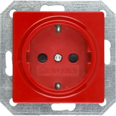 Siemens 5UB1522 Kindersicherung Steckdose – 2P+F, Rot, 16A Siemens 5UB1522 Kindersicherung Steckdose – 2P+F, Rot, 16A
