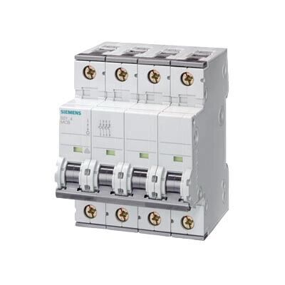 Siemens 5SY5432-6 Leitungsschutzschalter - Typ B 32A 4-polig Siemens 5SY5432-6 Leitungsschutzschalter - Typ B 32A 4-polig
