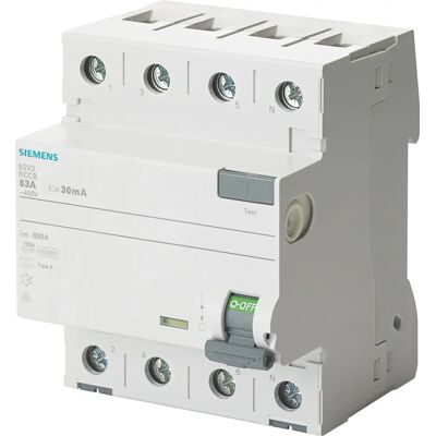Siemens 5SV3344-6 Fehlerstromschutzschalter Typ A - Leitungsschutzschalter Siemens 5SV3344-6 Fehlerstromschutzschalter Typ A - Leitungsschutzschalter