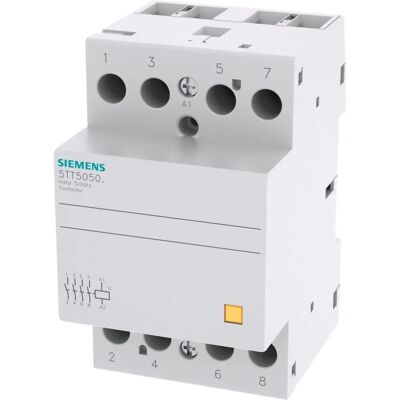 Siemens 5TT5050-0 Circuit Breaker - 63A, 4 NO, 230VAC Siemens 5TT5050-0 Circuit Breaker - 63A, 4 NO, 230VAC