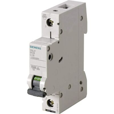 Siemens 5SL4101-6 Schutzschalter - 230/400V, 1-polig, 1A Siemens 5SL4101-6 Schutzschalter - 230/400V, 1-polig, 1A