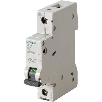 Siemens 5SL41026 1P B 230V - Leitungsschutzschalter Siemens 5SL41026 1P B 230V - Leitungsschutzschalter
