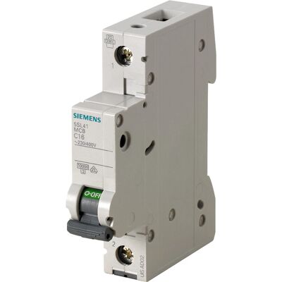 Siemens 5SL4103-6 Leitungsschutzschalter - 1P, 3A, IP20 Siemens 5SL4103-6 Leitungsschutzschalter - 1P, 3A, IP20