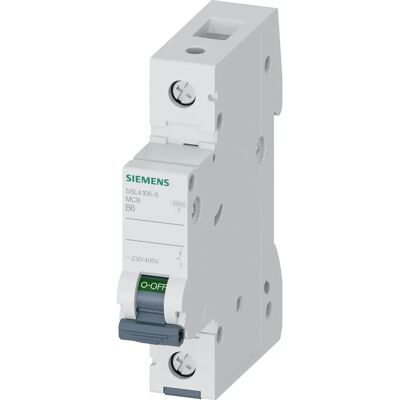 Siemens 5SL4106-6 Šedý Miniaturní jistič - Jistič Siemens 5SL4106-6 Šedý Miniaturní jistič - Jistič