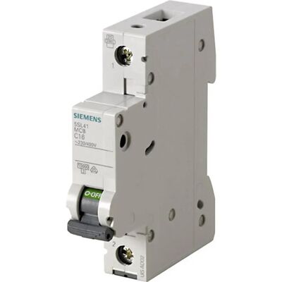 Siemens Schutzschalter 5SL4120-6 - 1P, 20A, B-Typ Siemens Schutzschalter 5SL4120-6 - 1P, 20A, B-Typ