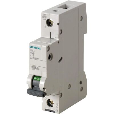 Siemens 5SL4132-6 DIN sínai Miniatür kapcsoló 32A B-görbe Siemens 5SL4132-6 DIN sínai Miniatür kapcsoló 32A B-görbe