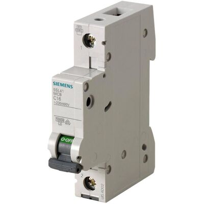 Siemens - Modell 5SL4104-7 Leitungsschutzschalter - Überlastschutz & Kurzschlussschutz Siemens - Modell 5SL4104-7 Leitungsschutzschalter - Überlastschutz & Kurzschlussschutz