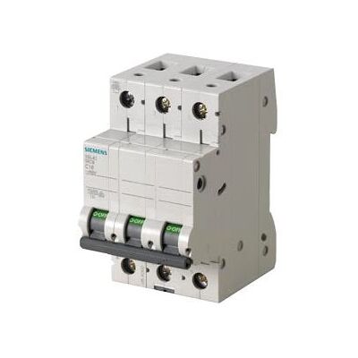 Siemens 5SL4302-7 Leitungsschutzschalter - 3-polig, 400V, 2A Siemens 5SL4302-7 Leitungsschutzschalter - 3-polig, 400V, 2A