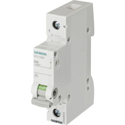 Siemens 5TL1132-0 Leitungsschutzschalter - 1-polig, 32A, Grau Siemens 5TL1132-0 Leitungsschutzschalter - 1-polig, 32A, Grau