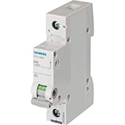 Siemens 5TL1140-0 - Interruptor de desconexión - gris Siemens 5TL1140-0 - Interruptor de desconexión - gris