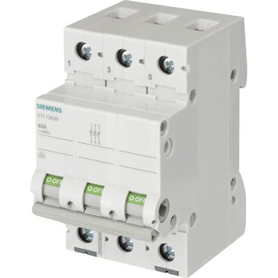 Siemens 5TL1392-0 Schutzschalter - 125A, 3-polig, DIN-Schiene Siemens 5TL1392-0 Schutzschalter - 125A, 3-polig, DIN-Schiene