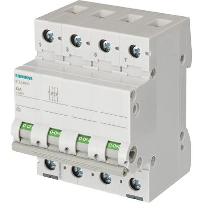 Siemens 5TL1440-0 40A 4P Interruptor - Interruptor Siemens 5TL1440-0 40A 4P Interruptor - Interruptor