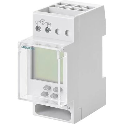 Siemens Modelo 7LF4511-0 Temporizador digital semanal - Medidor eléctrico Siemens Modelo 7LF4511-0 Temporizador digital semanal - Medidor eléctrico
