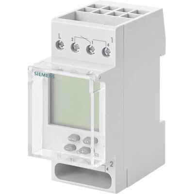 Siemens Modelo 7LF4512-0 Temporizador semanal digital - Medidor eléctrico Siemens Modelo 7LF4512-0 Temporizador semanal digital - Medidor eléctrico