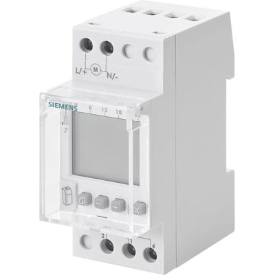 Siemens Elektrischer Zähler - 7LF4521-2 Digitale Zeitschaltuhr - 24V, 1 Kanal Siemens Elektrischer Zähler - 7LF4521-2 Digitale Zeitschaltuhr - 24V, 1 Kanal