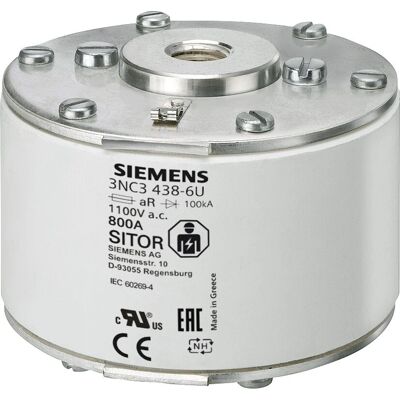 Siemens - 3NC3336-6U - NH3 - 630A 1000V - SITOR fuse Siemens - 3NC3336-6U - NH3 - 630A 1000V - SITOR fuse