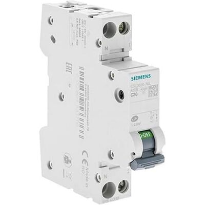 Siemens Modelo 5SL3020-7KL - Disyuntor 20A Siemens Modelo 5SL3020-7KL - Disyuntor 20A