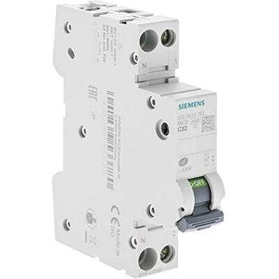 Disyuntor Siemens 32A Curva C 4.5kA - Disjoncteur Disyuntor Siemens 32A Curva C 4.5kA - Disjoncteur