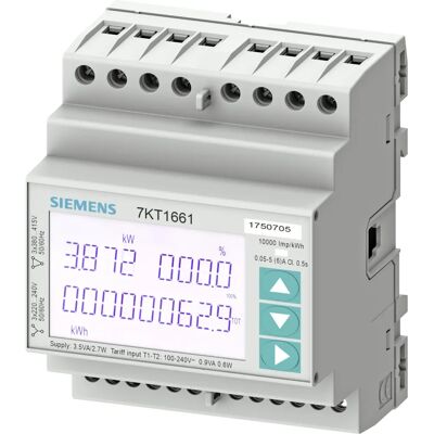 Siemens 7KT1662 Elektrischer Zähler - Modell, Marke, Typ Siemens 7KT1662 Elektrischer Zähler - Modell, Marke, Typ
