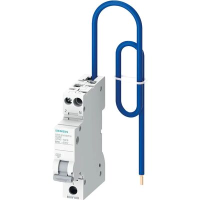 Siemens Leitungsschutzschalter - 6A, B, 230V, 1+N, Kompakt Siemens Leitungsschutzschalter - 6A, B, 230V, 1+N, Kompakt