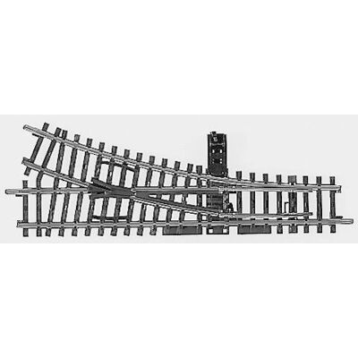 Märklin 2266 Modellbaneskinne Tilbehør - Højre Skift - H0 Märklin 2266 Modellbaneskinne Tilbehør - Højre Skift - H0