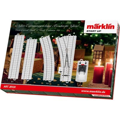 Märklin 20124 Sneagtige skinnesæt - Modeltogstilbehør Märklin 20124 Sneagtige skinnesæt - Modeltogstilbehør