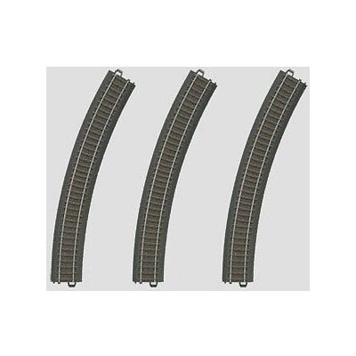 Márklin 20330 Modellvasút szett - Hajlított sín R3 (3 db) - H0 méret Márklin 20330 Modellvasút szett - Hajlított sín R3 (3 db) - H0 méret