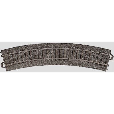 Märklin Modellvasút - 30°-os ív H0 C-Gleis, 6 db Märklin Modellvasút - 30°-os ív H0 C-Gleis, 6 db