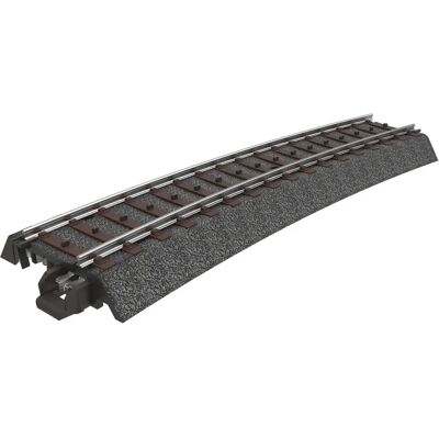 Märklin 24315 C-spor Hajlított 15° 515mm - Modellvasút alkatrész Märklin 24315 C-spor Hajlított 15° 515mm - Modellvasút alkatrész