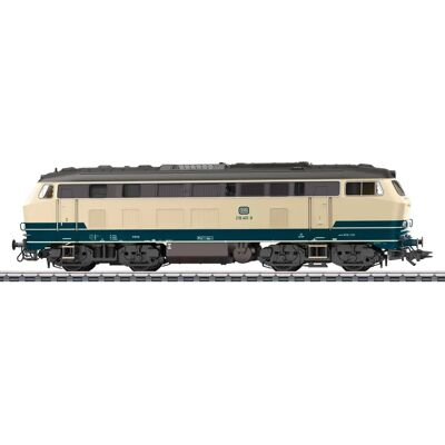 MÄRKLIN Serie 218 Diesellokomotiv - Modeljernbaneudstyr MÄRKLIN Serie 218 Diesellokomotiv - Modeljernbaneudstyr