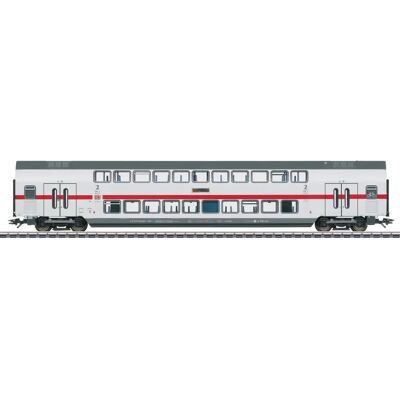 Märklin IC2 Model - Passenger Car, 2nd Class, White/Grau/Rot Märklin IC2 Model - Passenger Car, 2nd Class, White/Grau/Rot