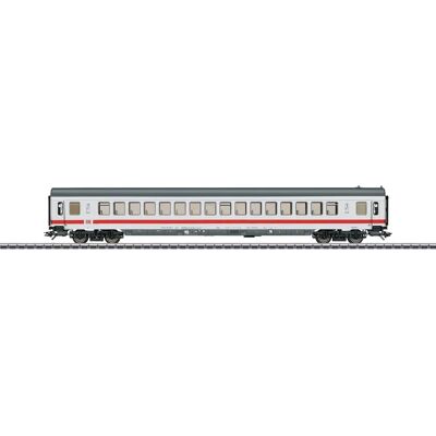 Märklin Apmz 125.3 Grigio chiaro con strisce rosse - Carrozza passeggeri Märklin Apmz 125.3 Grigio chiaro con strisce rosse - Carrozza passeggeri
