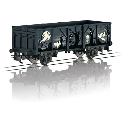 Märklin 44234 Vehículo de carga de ferrocarril a escala - Halloween - Brilla en la oscuridad Märklin 44234 Vehículo de carga de ferrocarril a escala - Halloween - Brilla en la oscuridad