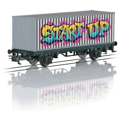 Märklin 44831 Freight Car - Modern Graffiti HO Model Märklin 44831 Freight Car - Modern Graffiti HO Model