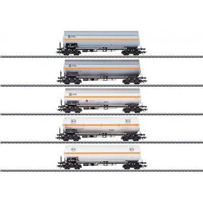 Märklin 48480 Ensemble de wagons-citernes de gaz - Kit d'assemblage du réservoir - Publicité Märklin 48480 Ensemble de wagons-citernes de gaz - Kit d'assemblage du réservoir - Publicité