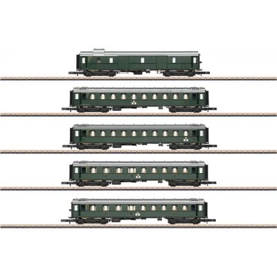 Märklin - 87620 Z - 5‑Wagen‑Set - 1:220 - Zugwagensatz Märklin - 87620 Z - 5‑Wagen‑Set - 1:220 - Zugwagensatz