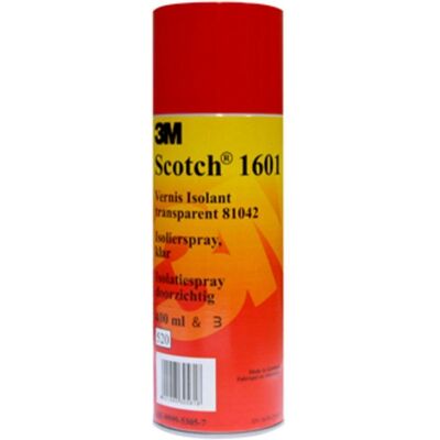 3M - Scotch 1602 - Rojo - 400ml - Barniz aislante 3M - Scotch 1602 - Rojo - 400ml - Barniz aislante